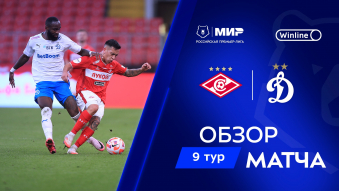 Спартак 2:2 Динамо