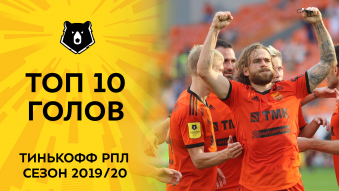 Лучшие голы Тинькофф РПЛ сезона 2019/20