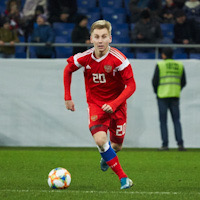 Состав молодёжной сборной России на матчи с Болгарией и Сербией