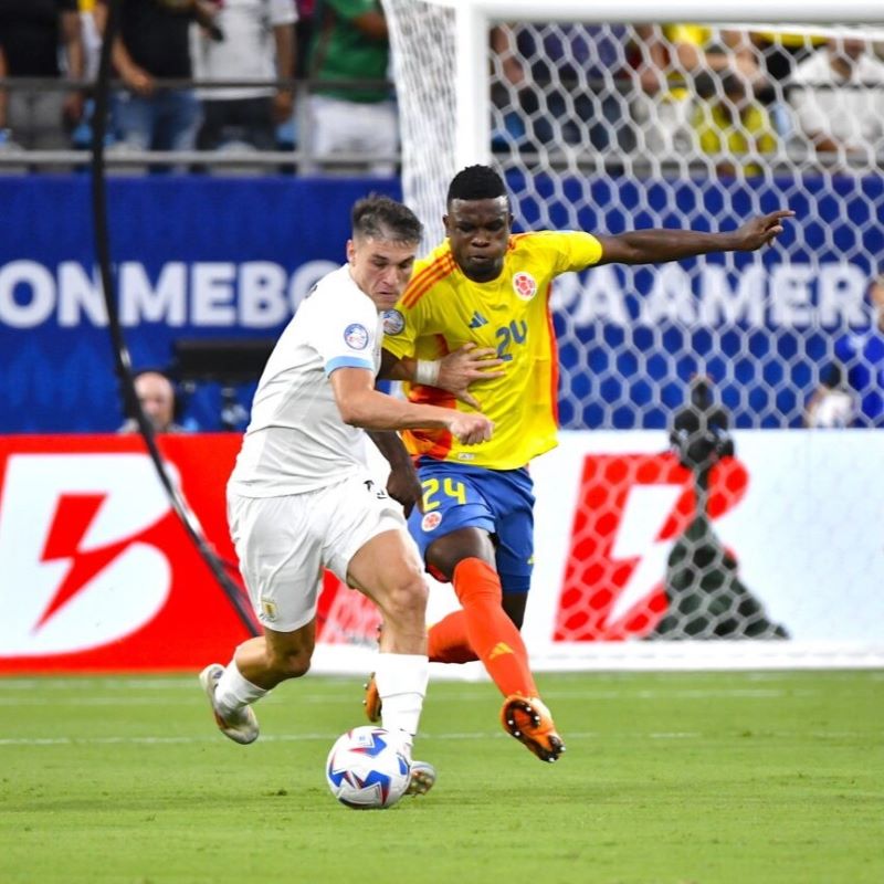 Кордоба и Кастаньо сыграли за сборную Колумбии в победном полуфинале Кубка Америки против Уругвая