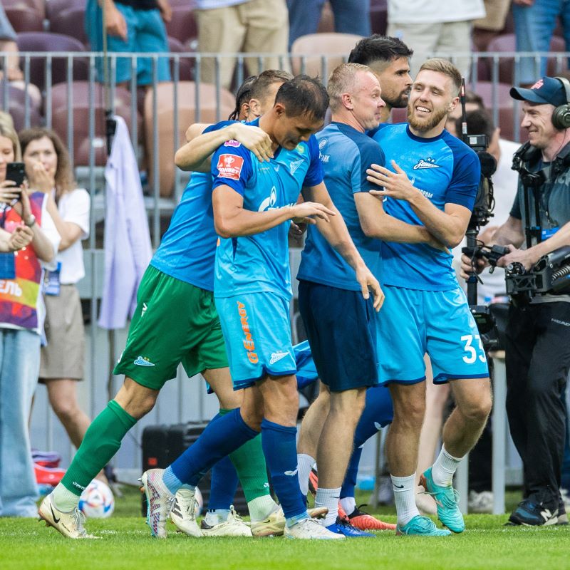 «Зенит» завоевал пятый Кубок России благодаря волевой победе над «Балтикой»