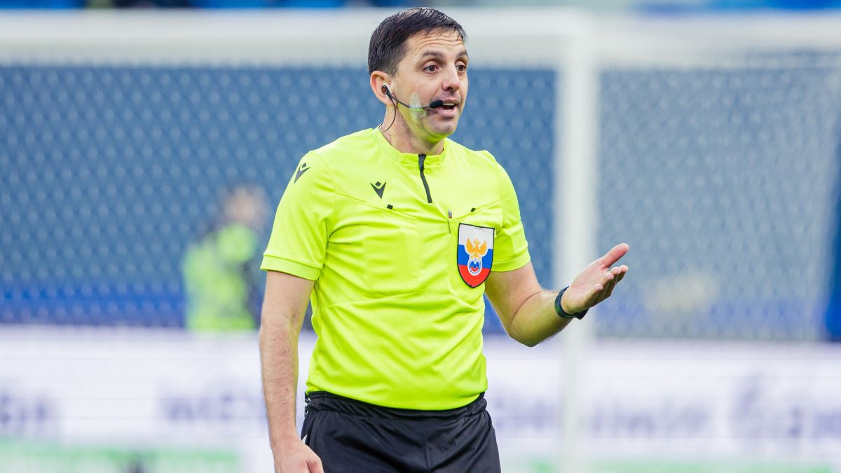Павел Кукуян – главный арбитр матча между ЦСКА и «Зенитом»