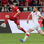 Сборная России сыграла вничью с Польшей в контрольном матче