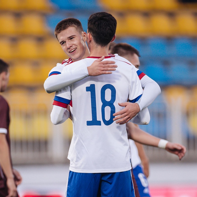 Молодёжная сборная России забила шесть голов Белоруссии в товарищеском матче