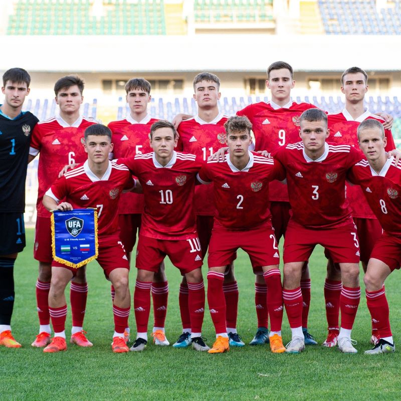 Молодёжная сборная России сыграла вничью с Узбекистаном в первом товарищеском матче