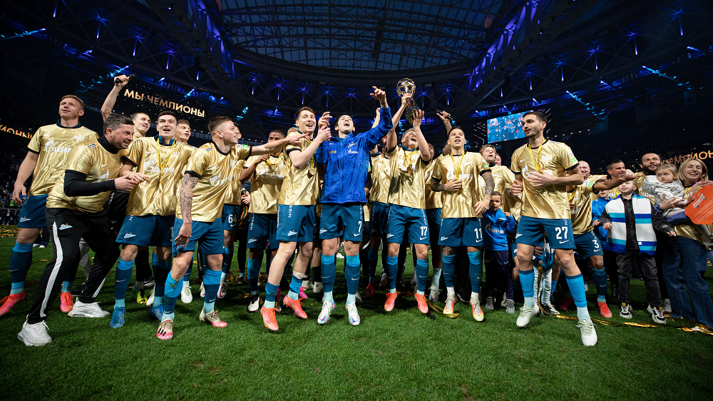 Итоги 2021 года: 3-е чемпионство «Зенита» подряд, прогресс «Динамо» и «Сочи», медиактивный «Рубин»