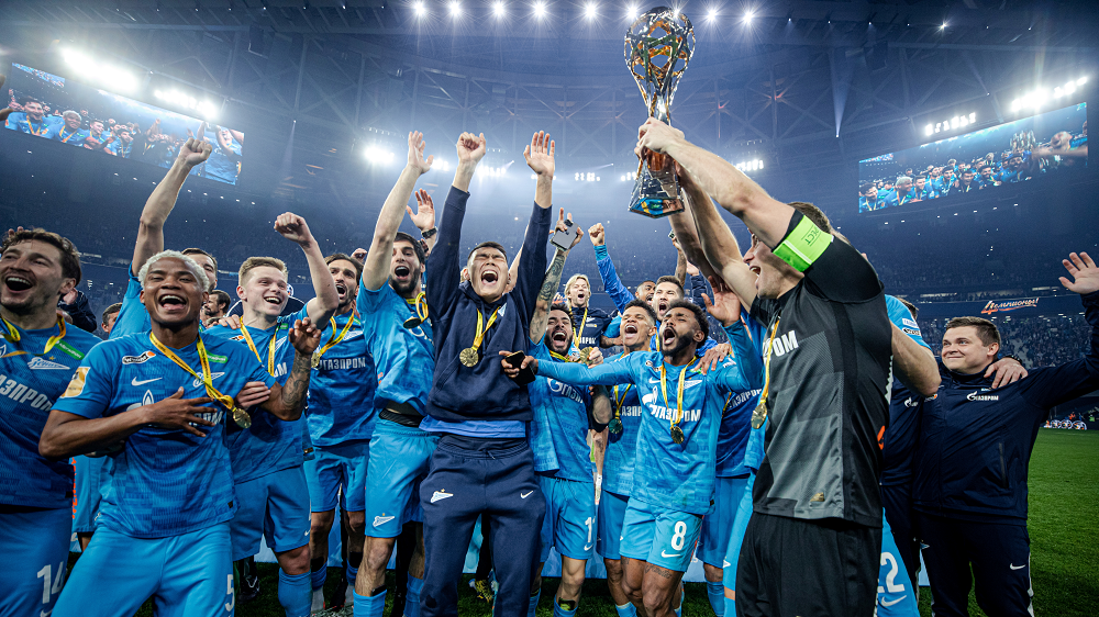 События 27-го тура: «Зенит» вторым в России выиграл 4 титула подряд, «Ахмат» впервые с 2017-го забил ЦСКА и выиграл