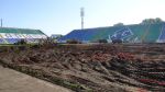 На стадионе «Металлург» проходит реконструкция полей