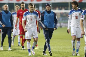 Черногория - Россия (матч прерван)