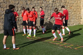 FC Spartak Training Session in Spain
