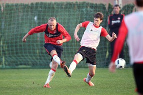 FC Spartak Training Session in Spain