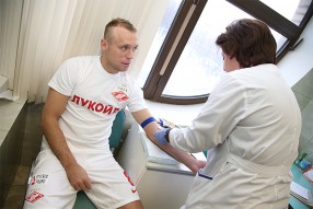 FC Spartak Moscow Medical Examination