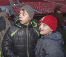 Kind Hearts League at the match Spartak-Mordovia