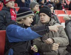 Kind Hearts League at the match Spartak-Mordovia