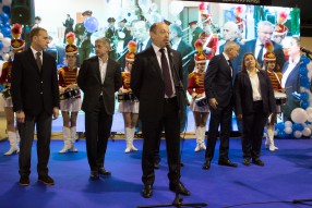 Открытие XV Международной выставки «Футбол Маркет» ...