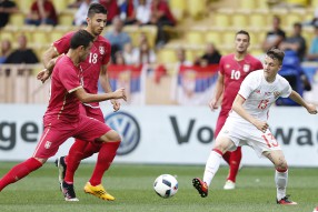 Россия - Сербия 1-1 Товарищеская встреча . Монако