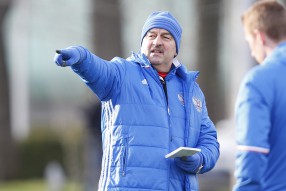Тренировка сборной России в Краснодаре 20.03.2017