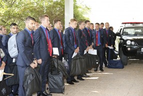 National Team of Russia arrives to Brazil